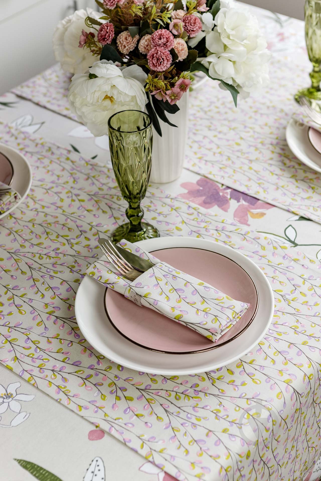 Раннер Веточки 40x140 см Прованс - фото 2 Раннер Веточки 40x140 см Прованс - фото 2