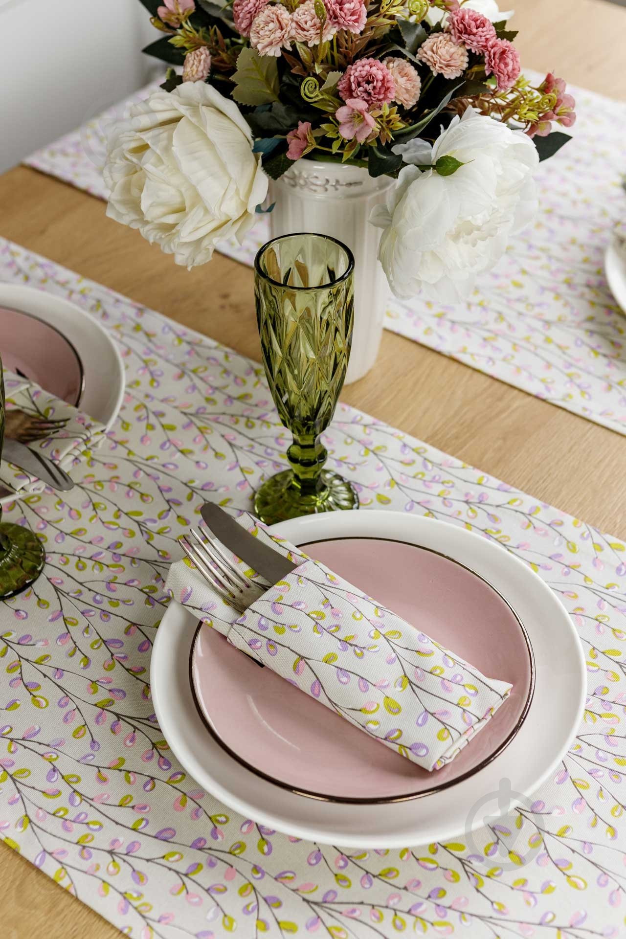 Раннер Веточки 40x140 см Прованс - фото 3 Раннер Веточки 40x140 см Прованс - фото 3