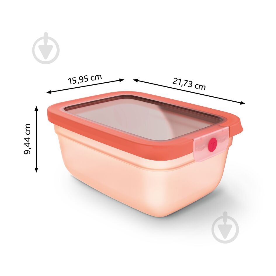 Контейнер із кришкою Tefal oneClick 1.5 л N1211110 - фото 9 Контейнер із кришкою Tefal oneClick 1.5 л N1211110 - фото 9