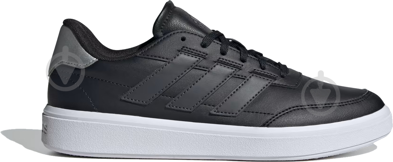 Кроссовки женские демисезонные Adidas COURTBLOCK IF6492 р.39 1/3 черные - фото 1