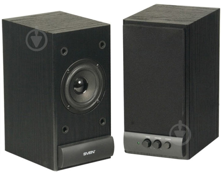 Акустическая система Sven SPS-609 2.0 black - фото 2