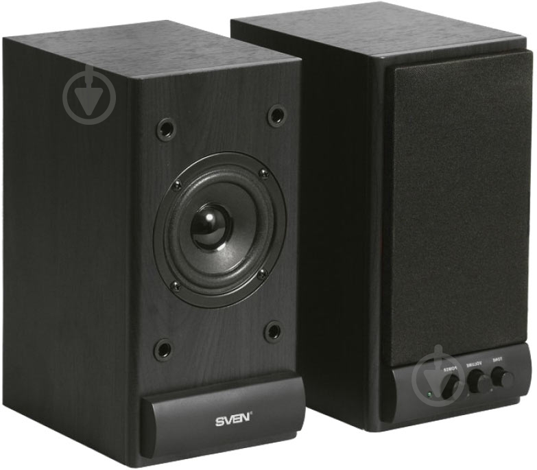 Акустическая система Sven SPS-609 2.0 black - фото 4