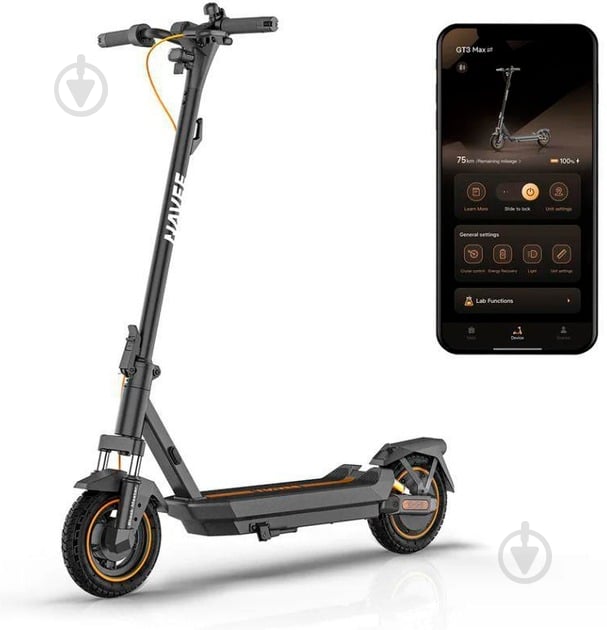 Электросамокат NAVEE GT3 MAX-E Black - фото 2