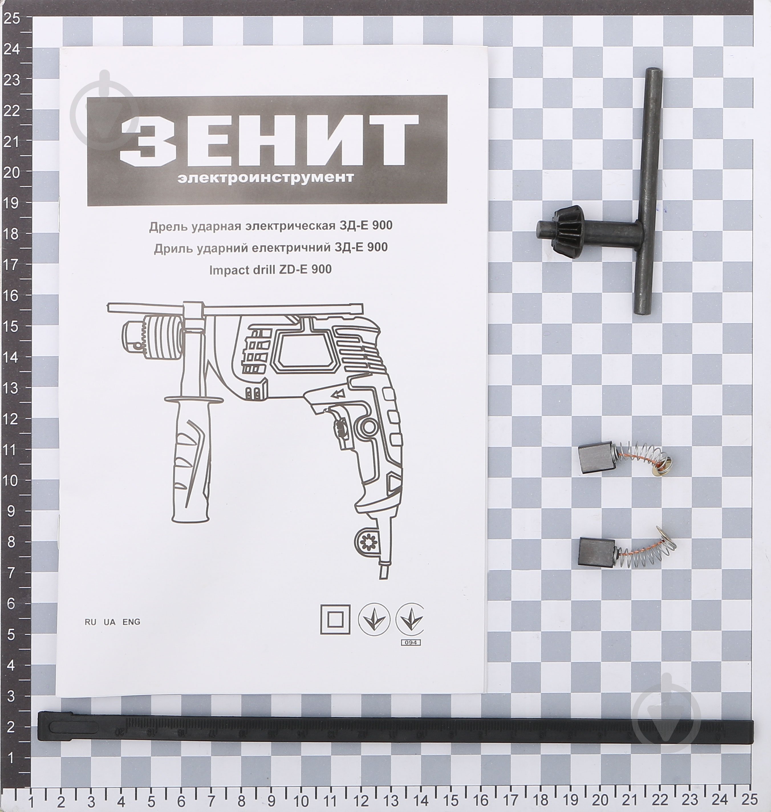 Дрель ударная Зеніт ЗД-Е 900 842456 - фото 3