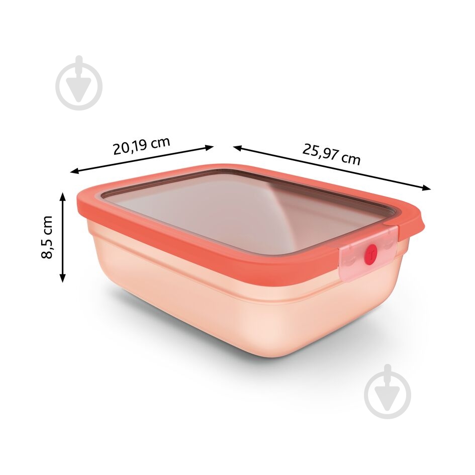 Контейнер із кришкою Tefal oneClick 2.3 л N1211410 - фото 9 Контейнер із кришкою Tefal oneClick 2.3 л N1211410 - фото 9