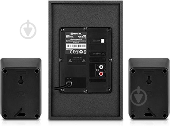 Акустична система Real-el M-380 2.1 black (EL121300008) - фото 5
