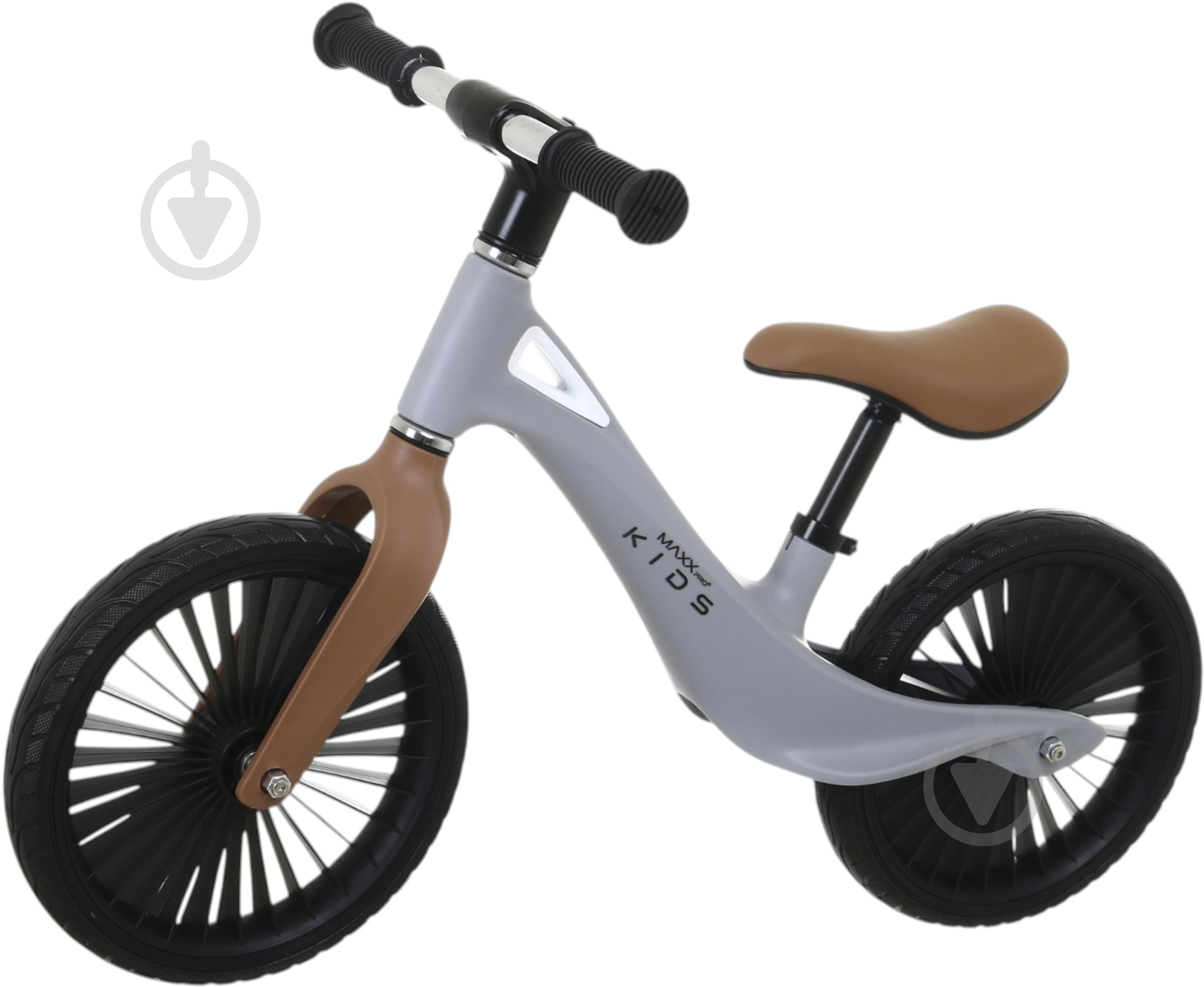 Беговел MaxxPro kids 12` серый - фото 5