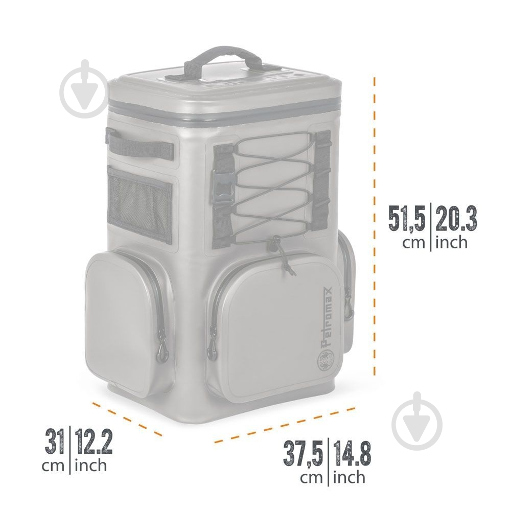 Терморюкзак Petromax Refrigerated Backpack 17 л - фото 5