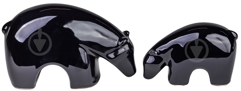 Декор Eterna ведмеді чорний - фото 1