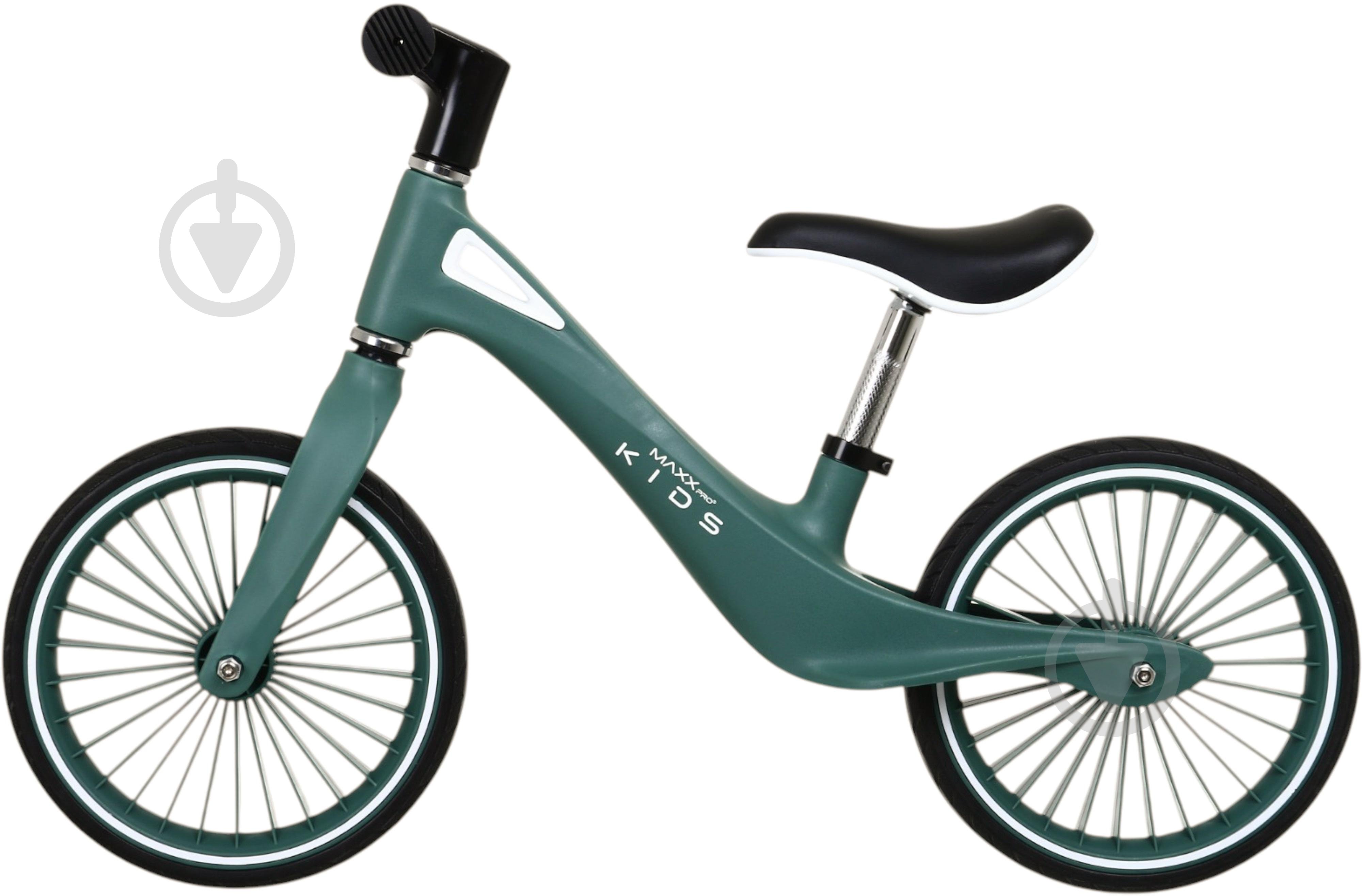 Беговел MaxxPro kids 12` оливковый - фото 1
