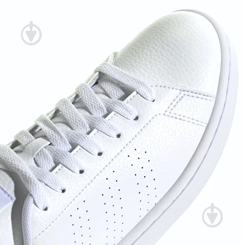 Кроссовки женские демисезонные Adidas ADVANTAGE IF6106 р.38 2/3 белые - фото 7