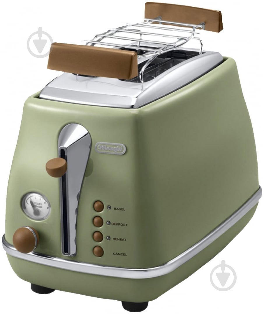 Тостер Delonghi CTOV2103.GR Icona Vintage - фото 2
