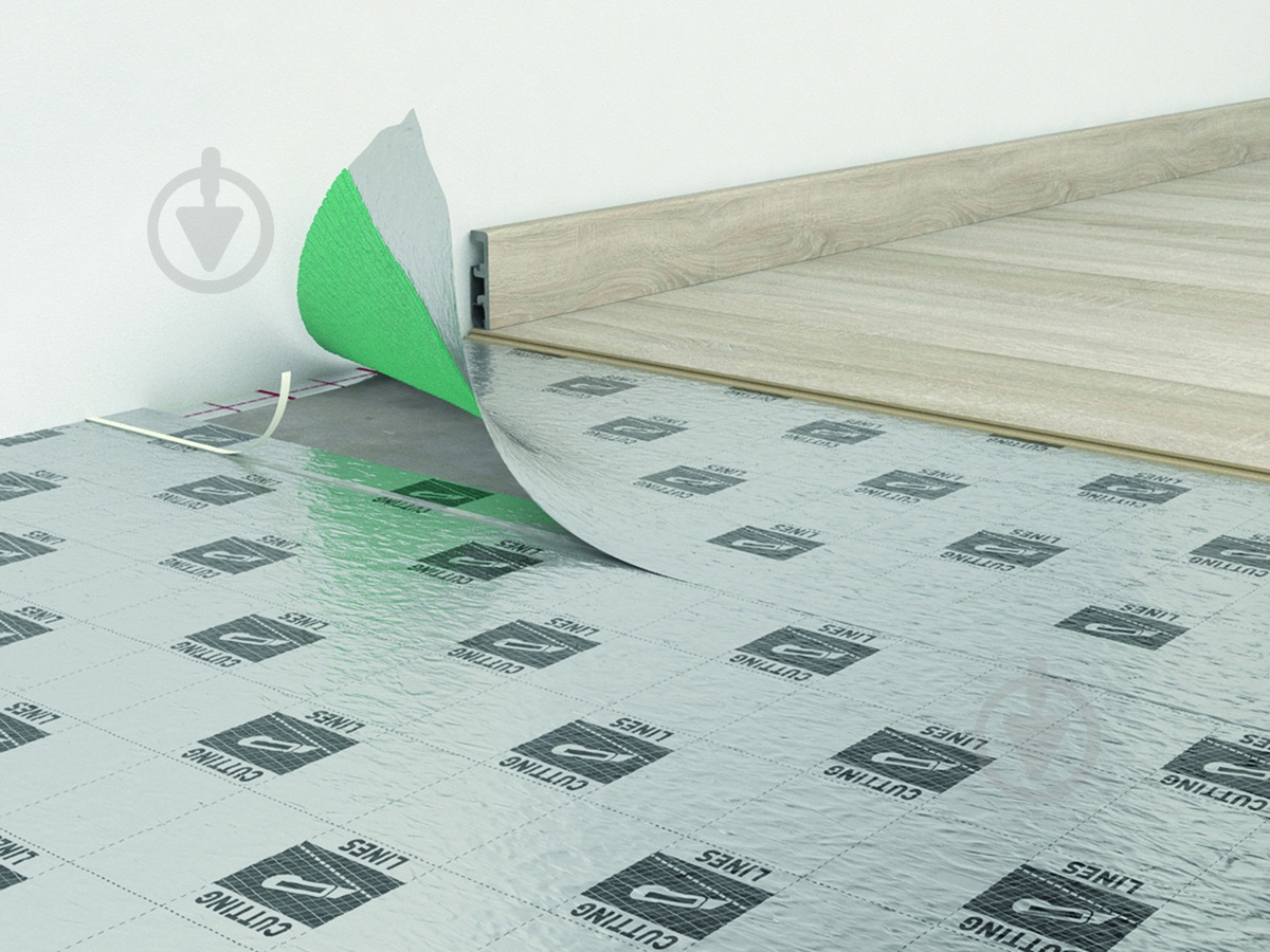 Подложка изоляционная Arbiton Secura Aquastop 2 мм/15 кв.м - фото 2 Подложка изоляционная Arbiton Secura Aquastop 2 мм/15 кв.м - фото 2