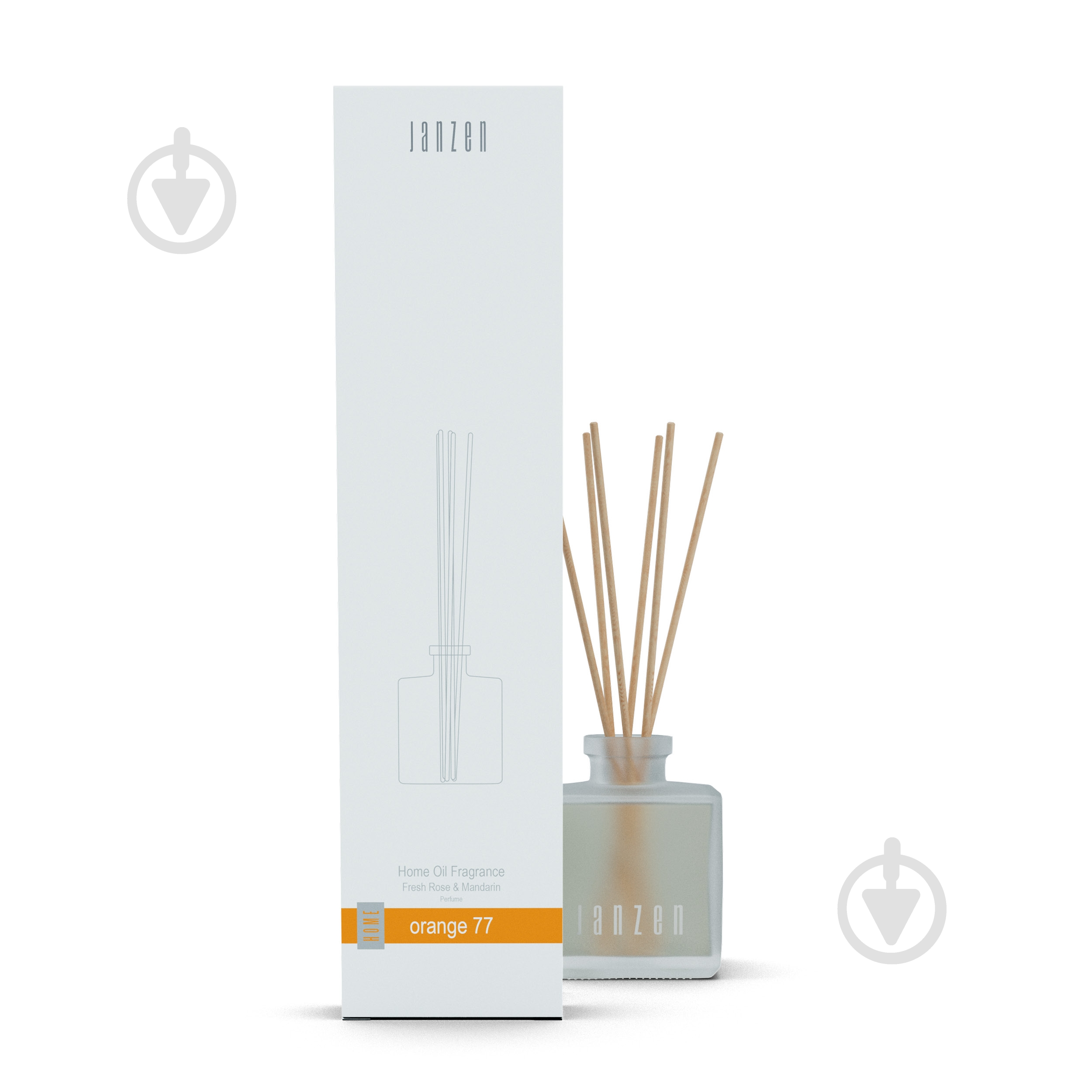 Аромадиффузор с палочками JANZEN Orange 77 200мл - фото 1