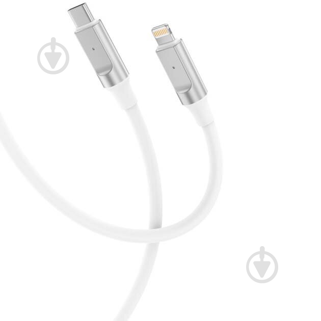 Кабель Xo USB C- L NB-Q252A 1 м white - фото 1 Кабель Xo USB C- L NB-Q252A 1 м white - фото 1