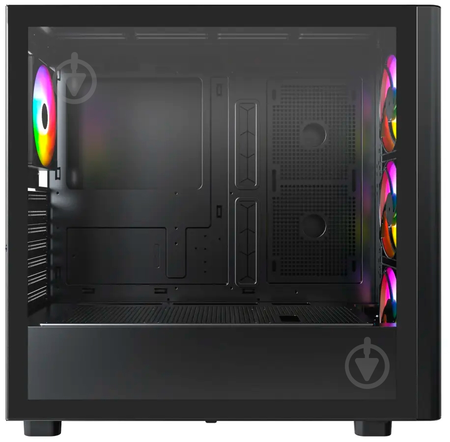 Корпус Montech XR WOOD Black - фото 6