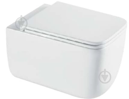 Унітаз підвісний Koller Pool KVADRO START унітаз підвісний з сидінням Soft-close змив Tornado - фото 1