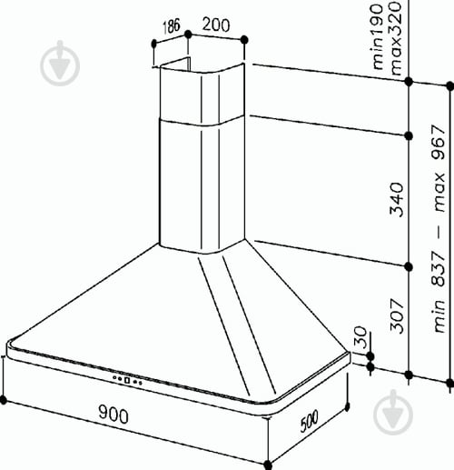 Вытяжка Kaiser A 9416 WBE - фото 8