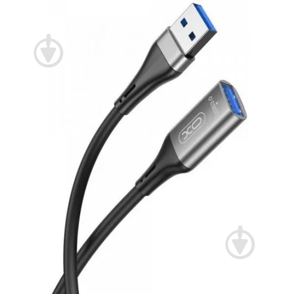 Кабель Xo USB A - USB A NB220 3 м black - фото 1 Кабель Xo USB A - USB A NB220 3 м black - фото 1