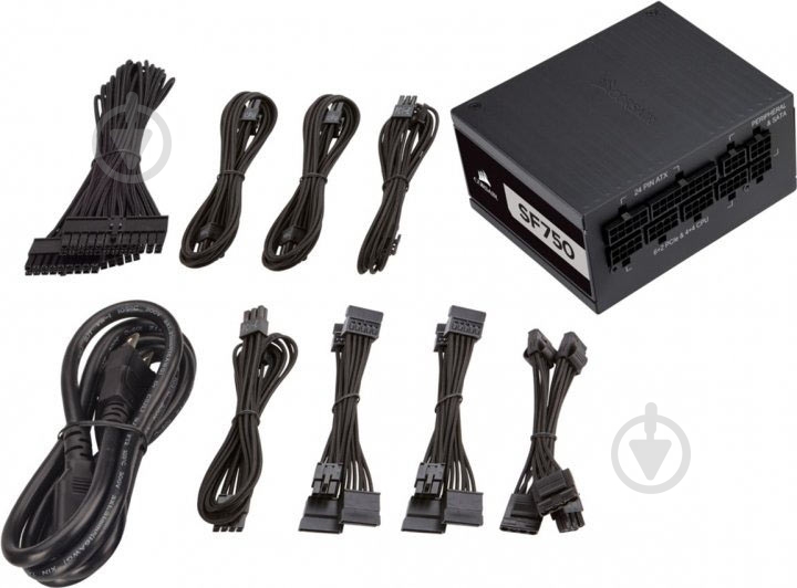 Блок питания Corsair Platinum CP-9020186-EU 750 Вт - фото 8