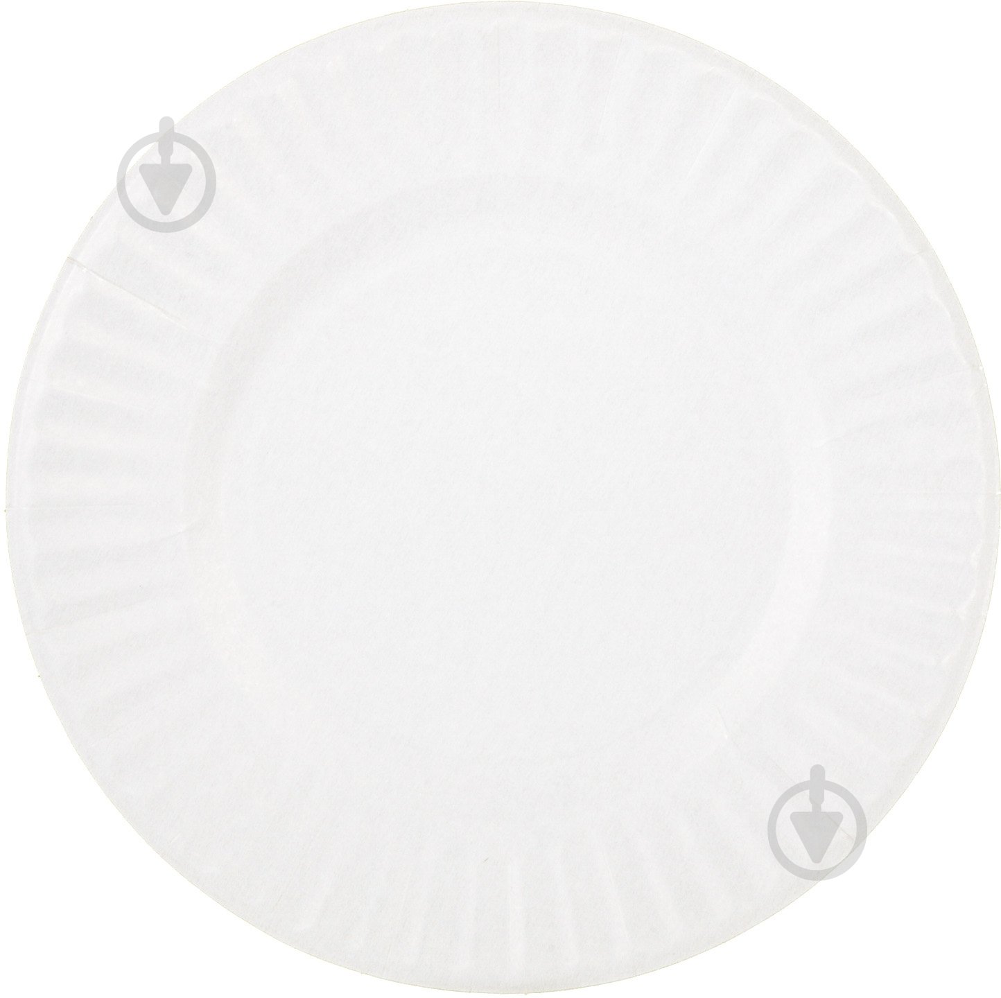 Тарелка одноразовая бумажная Weekend 25 шт. - фото 1