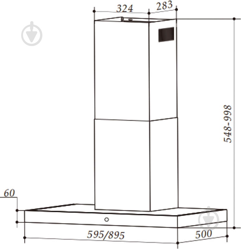 Вытяжка Zirtal Shape 60 BL - фото 6 Вытяжка Zirtal Shape 60 BL - фото 6