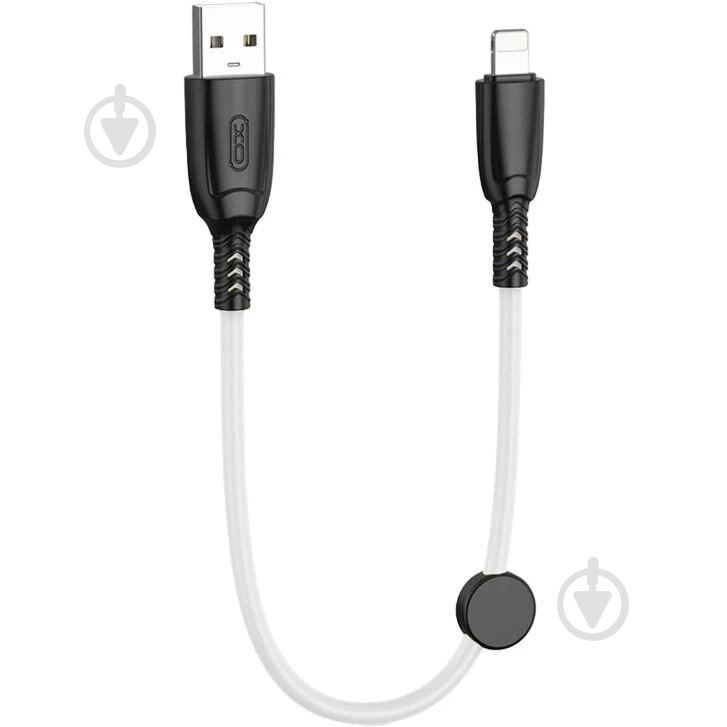 Кабель Xo USB A - Lt NB247 6A 1 м white - фото 1