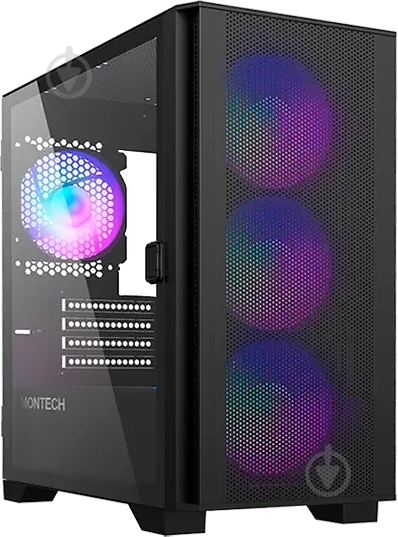 Корпус Montech AIR 100 ARGB Black - фото 1