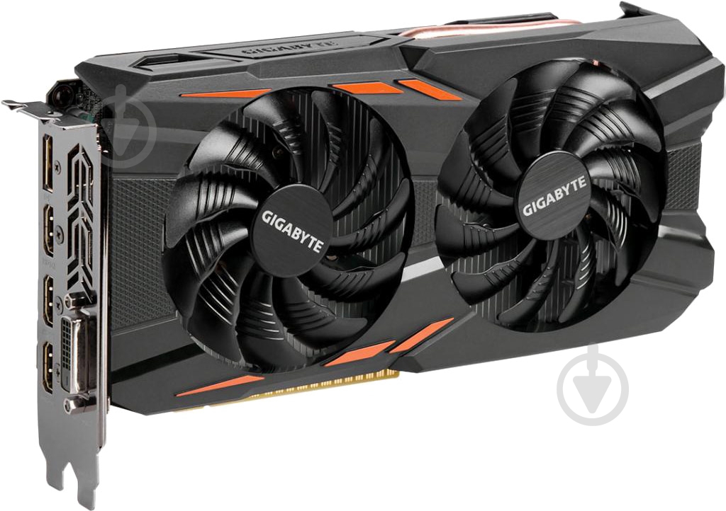 Видеокарта Gigabyte GeForce GTX 1050 Ti WindForce 4GB GDDR5 128bit (GV-N105TWF2-4GD) - фото 5