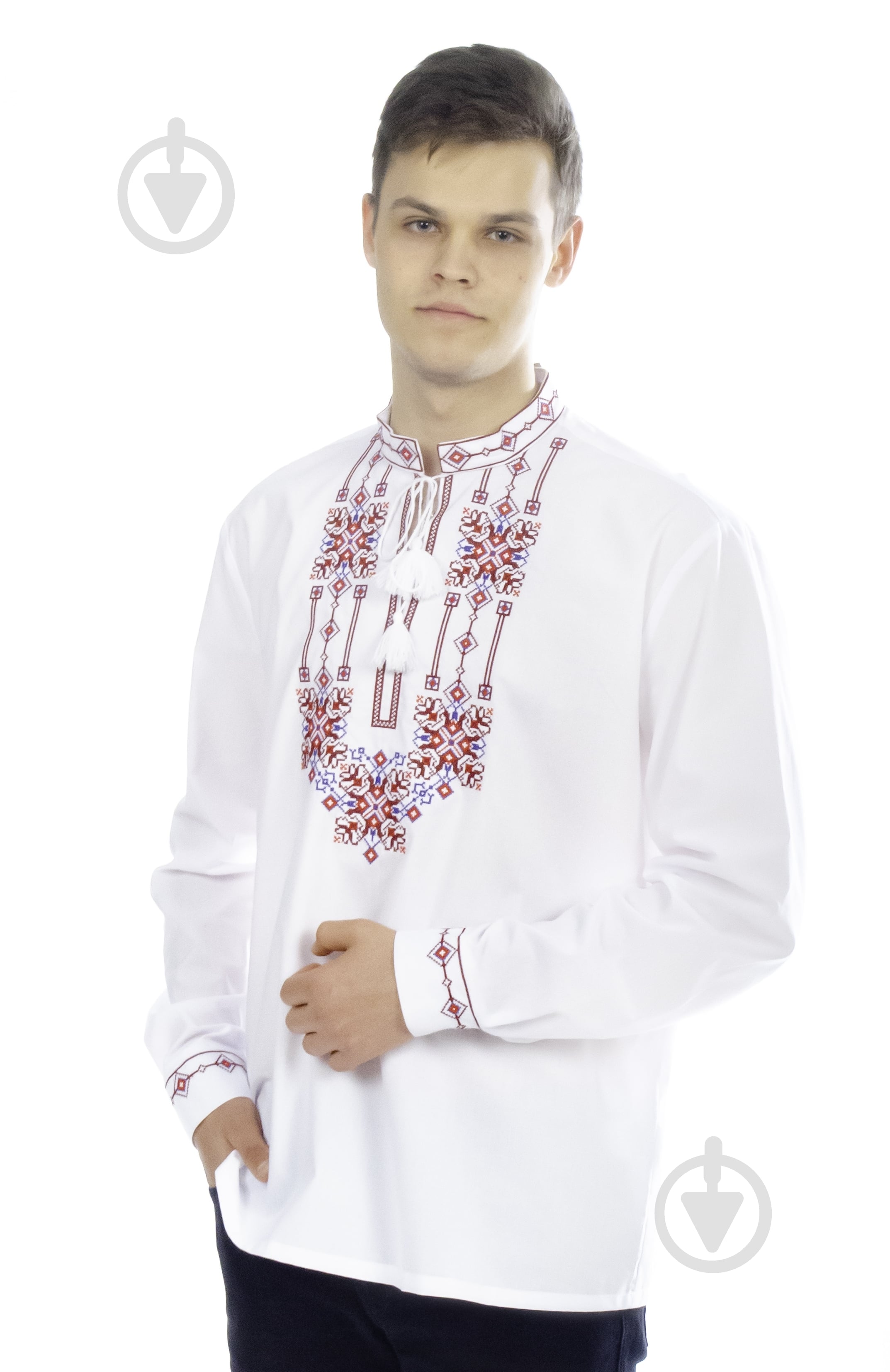 Вышиванка Эдельвика 566-20/09 белый р. S - фото 1 Вышиванка Эдельвика 566-20/09 белый р. S - фото 1