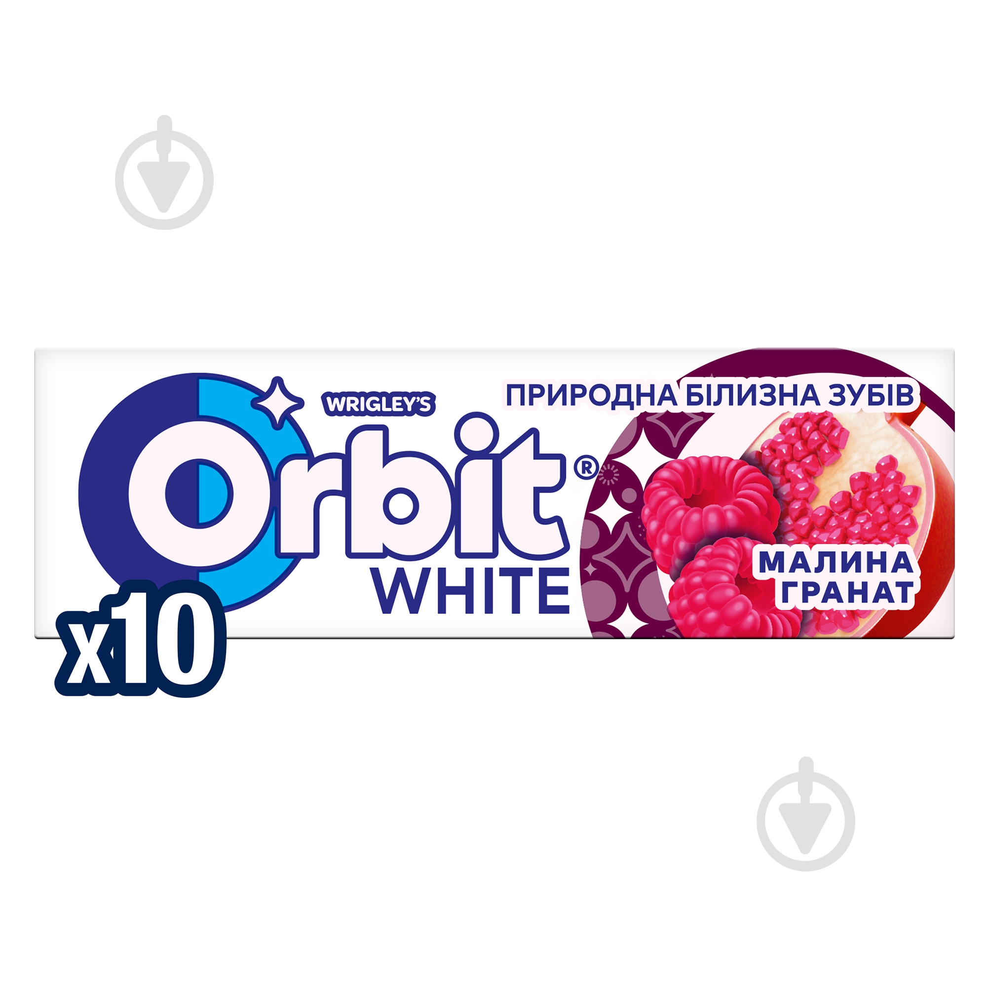 Жевательная резинка Orbit White Малина-Гранат - фото 1 Жевательная резинка Orbit White Малина-Гранат - фото 1