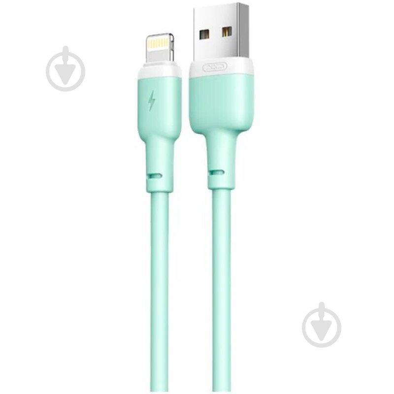 Кабель Xo USB A - Micro B NB208 1 м зелений - фото 1 Кабель Xo USB A - Micro B NB208 1 м зелений - фото 1