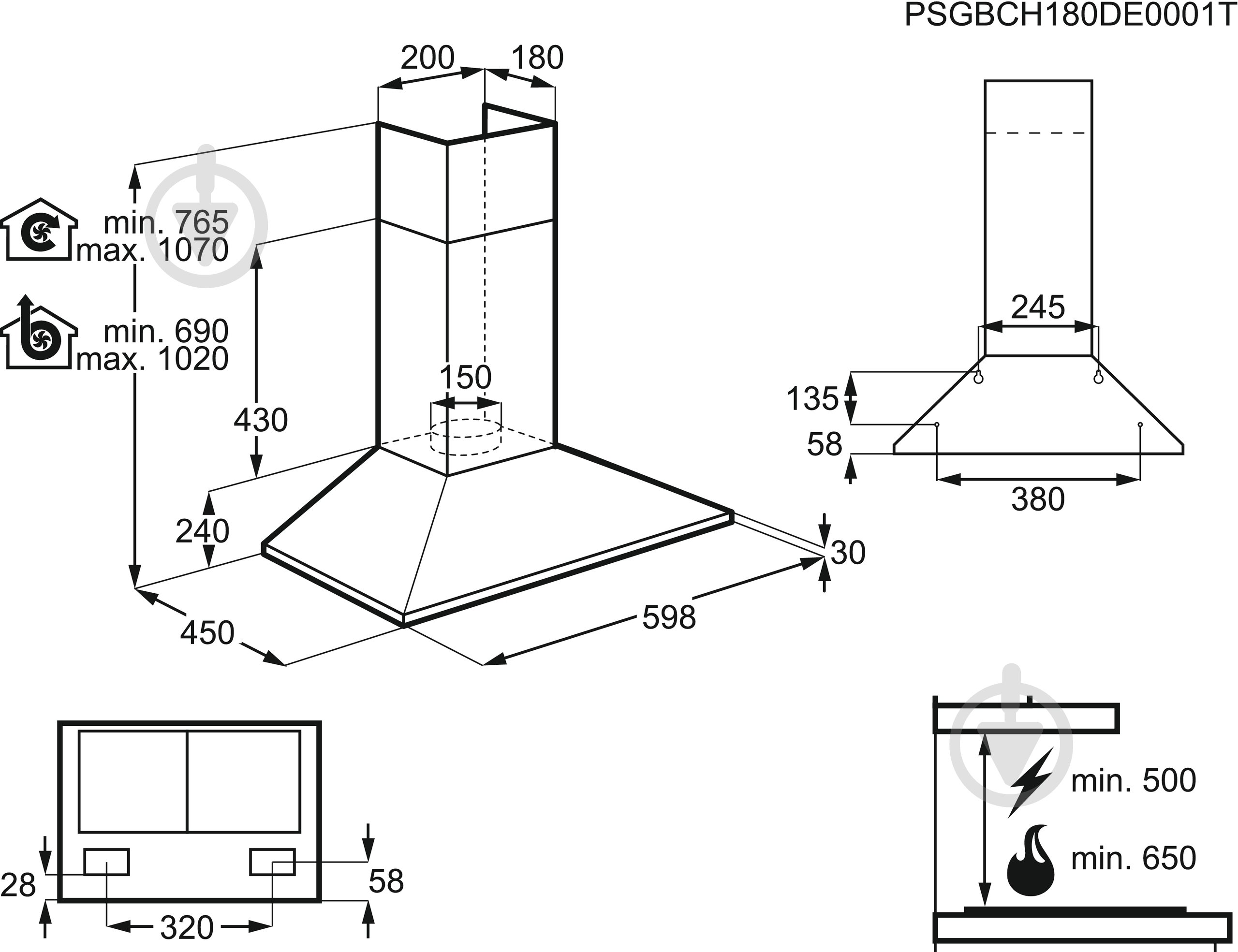 Вытяжка Electrolux EFC226R - фото 5