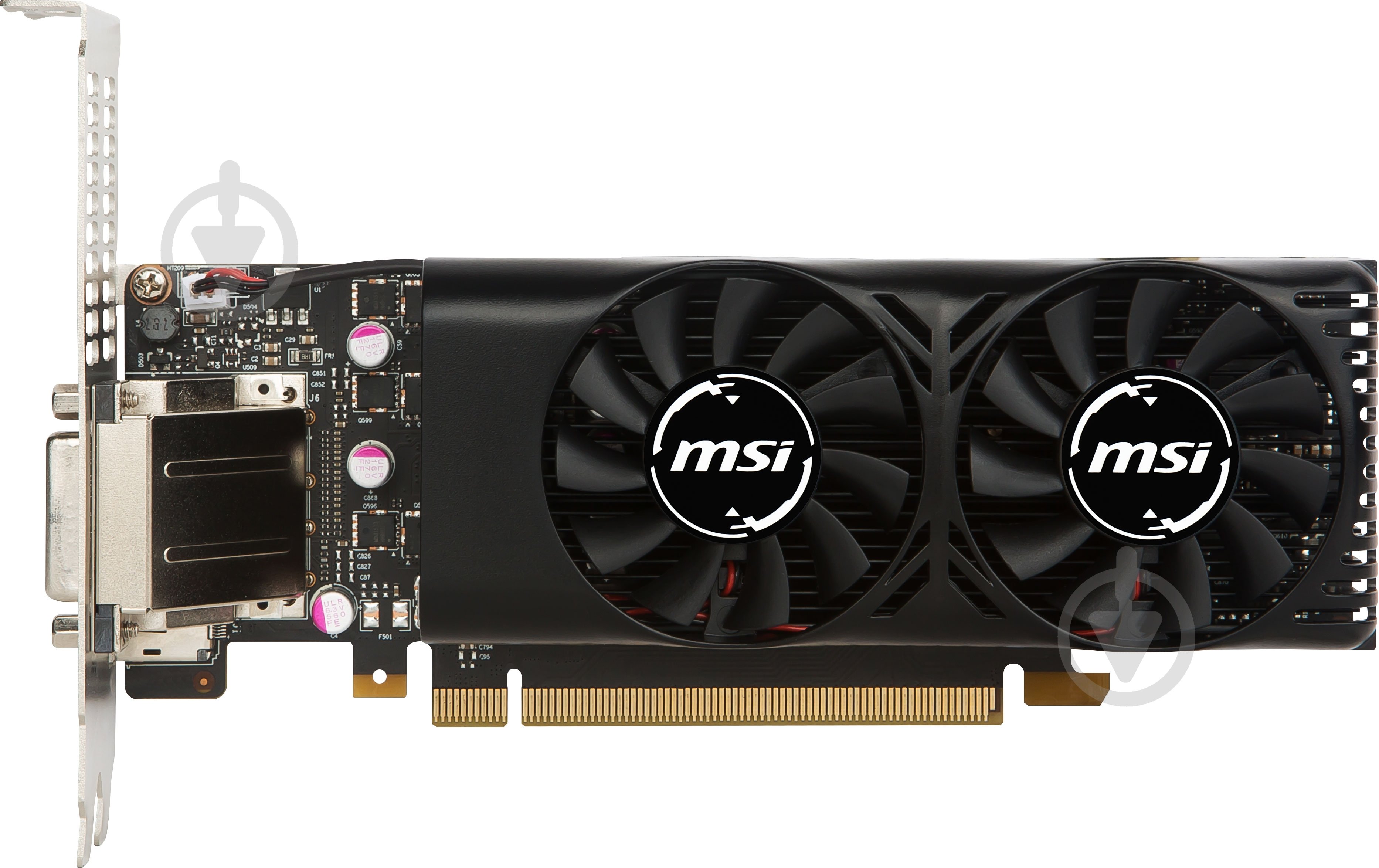 Видеокарта MSI GeForce GTX 1050 Ti LP 4GB GDDR5 128bit (GTX 1050 Ti 4GT LP) - фото 2 Видеокарта MSI GeForce GTX 1050 Ti LP 4GB GDDR5 128bit (GTX 1050 Ti 4GT LP) - фото 2