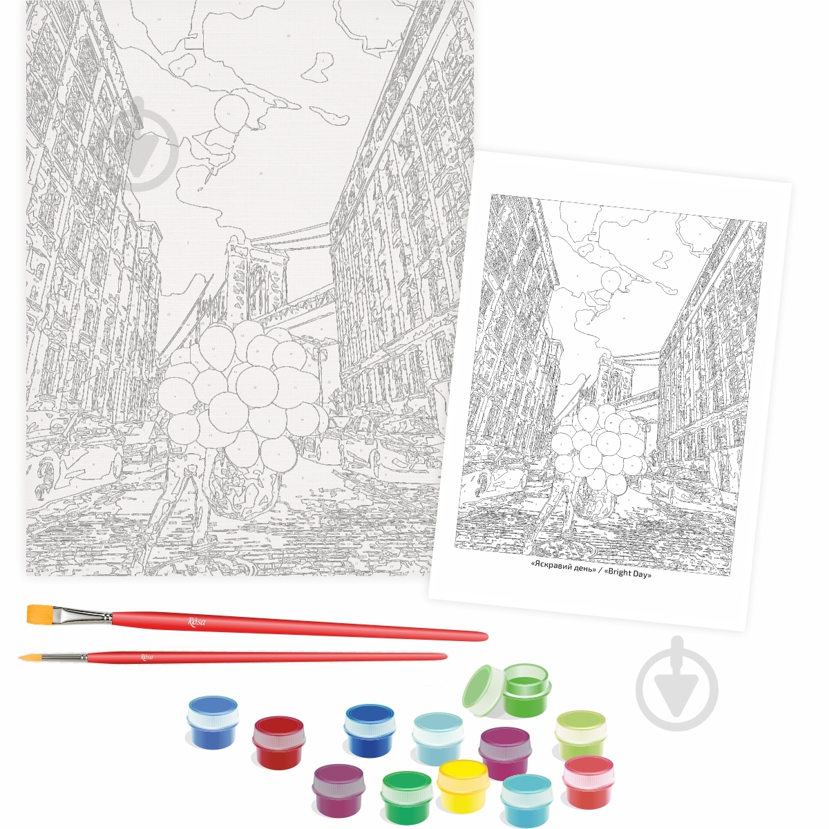 Картина по номерам Яркий день 35x45 см Rosa Start - фото 3