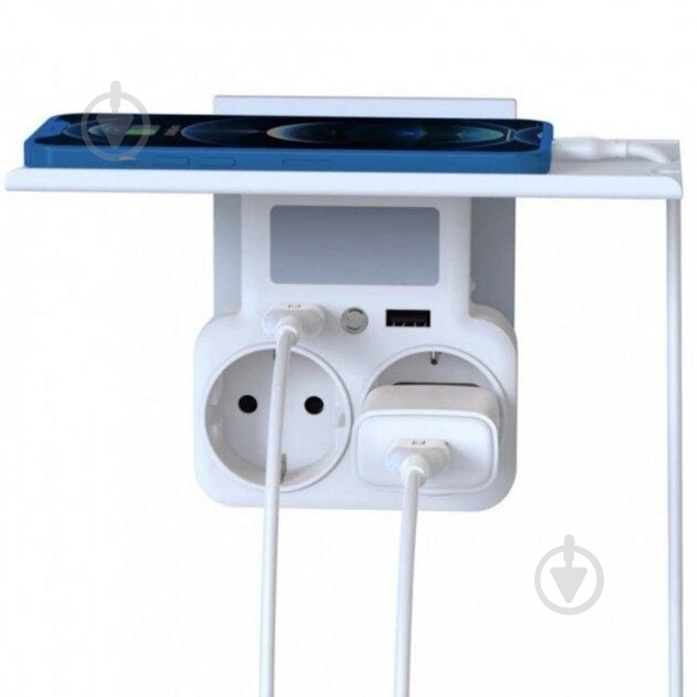 Зарядное устройство Xo WL09 2AC+2USB 2.4A - фото 3 Зарядное устройство Xo WL09 2AC+2USB 2.4A - фото 3