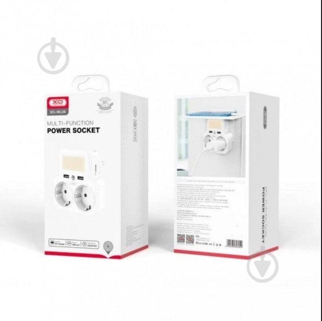 Зарядное устройство Xo WL09 2AC+2USB 2.4A - фото 6 Зарядное устройство Xo WL09 2AC+2USB 2.4A - фото 6