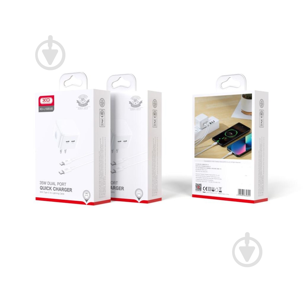 Зарядное устройство Xo Lightning L102 - фото 2 Зарядное устройство Xo Lightning L102 - фото 2