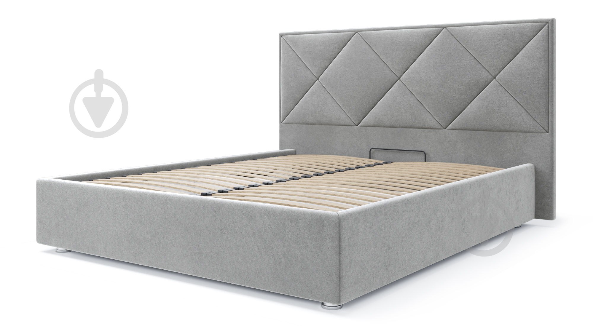 Кровать SOFYNO Кристалл 160x200 см коричневый - фото 1