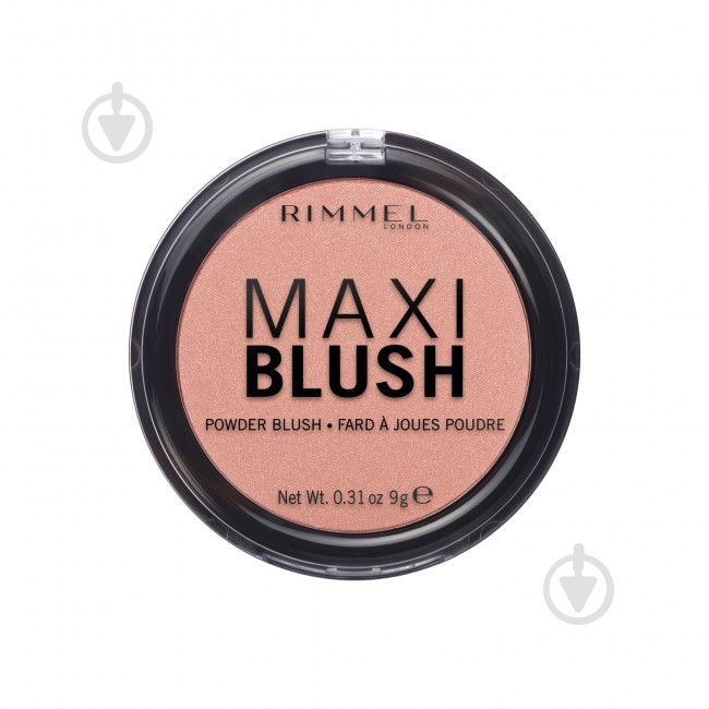 Румяна Rimmel London Maxi Blush №01 Third Base 9 г - фото 1
