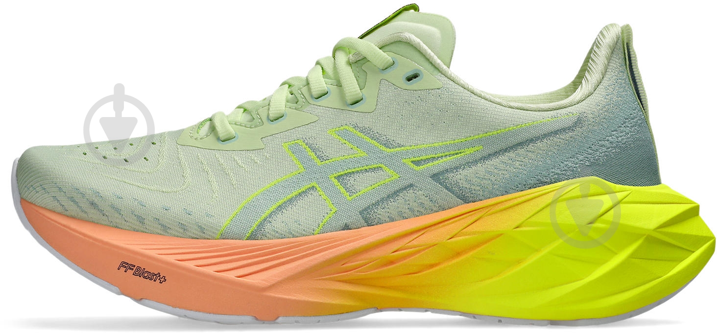 Кроссовки женские Asics NOVABLAST 4 PARIS 1012B751-750 р.40,5 светло-зеленые - фото 2