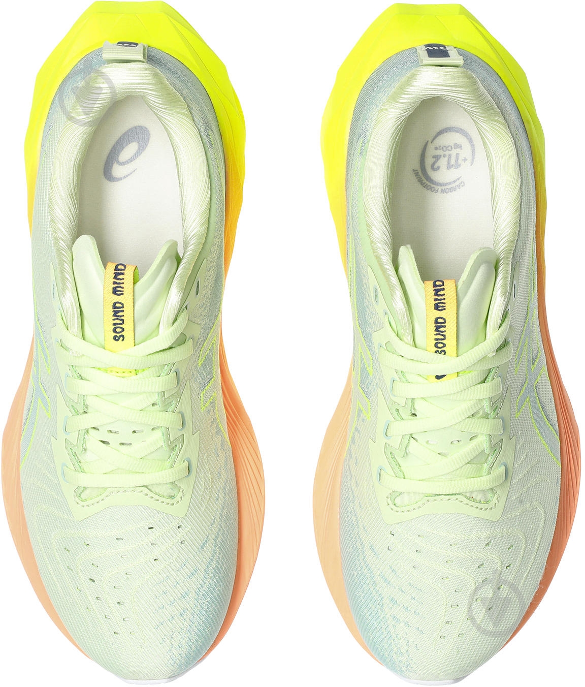 Кроссовки женские Asics NOVABLAST 4 PARIS 1012B751-750 р.40,5 светло-зеленые - фото 7