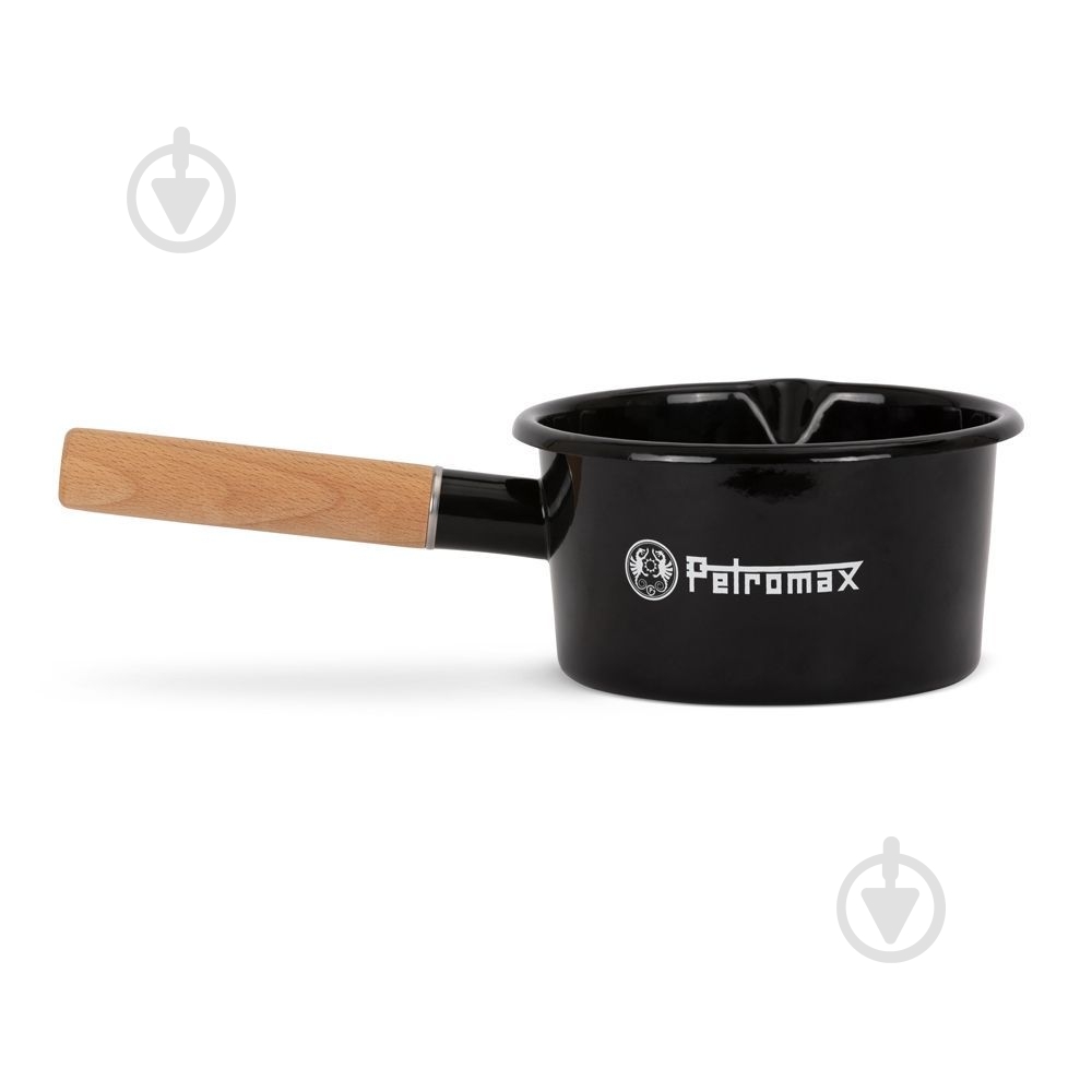 Ківш Petromax 1 л Enamel Pan чорний - фото 3 Ківш Petromax 1 л Enamel Pan чорний - фото 3