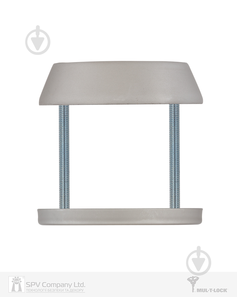 Броненакладка Mul-T-Lock SL3 D55 матовый хром - фото 2 Броненакладка Mul-T-Lock SL3 D55 матовый хром - фото 2