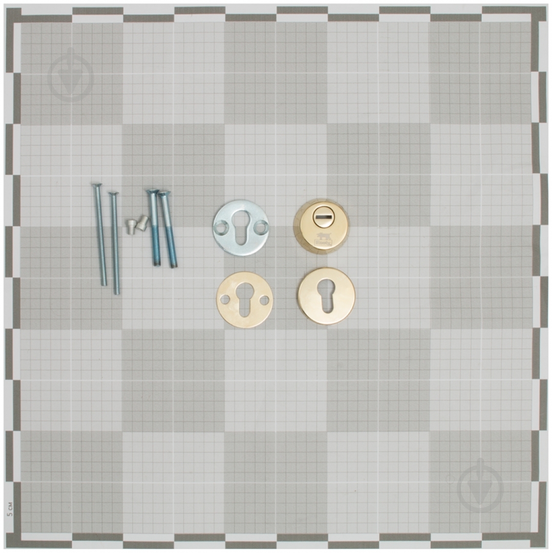 Броненакладка Mul-T-Lock SL3 D55 полірована латунь - фото 6 Броненакладка Mul-T-Lock SL3 D55 полірована латунь - фото 6