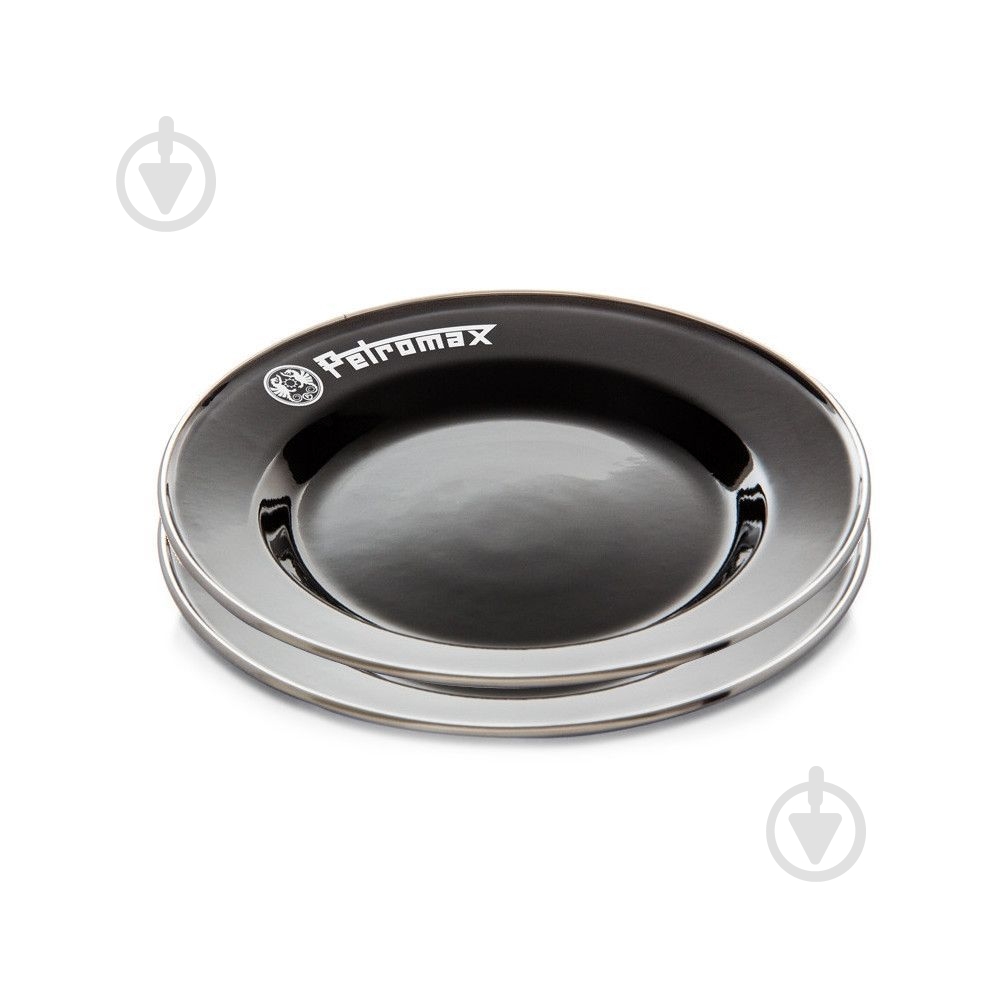 Набор тарелок Petromax ø22 мм Enamel Plates 2 шт. черный - фото 1 Набор тарелок Petromax ø22 мм Enamel Plates 2 шт. черный - фото 1