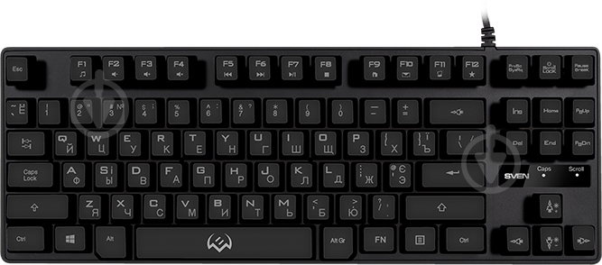 Клавиатура Sven KB-G7400 (600204) black - фото 2