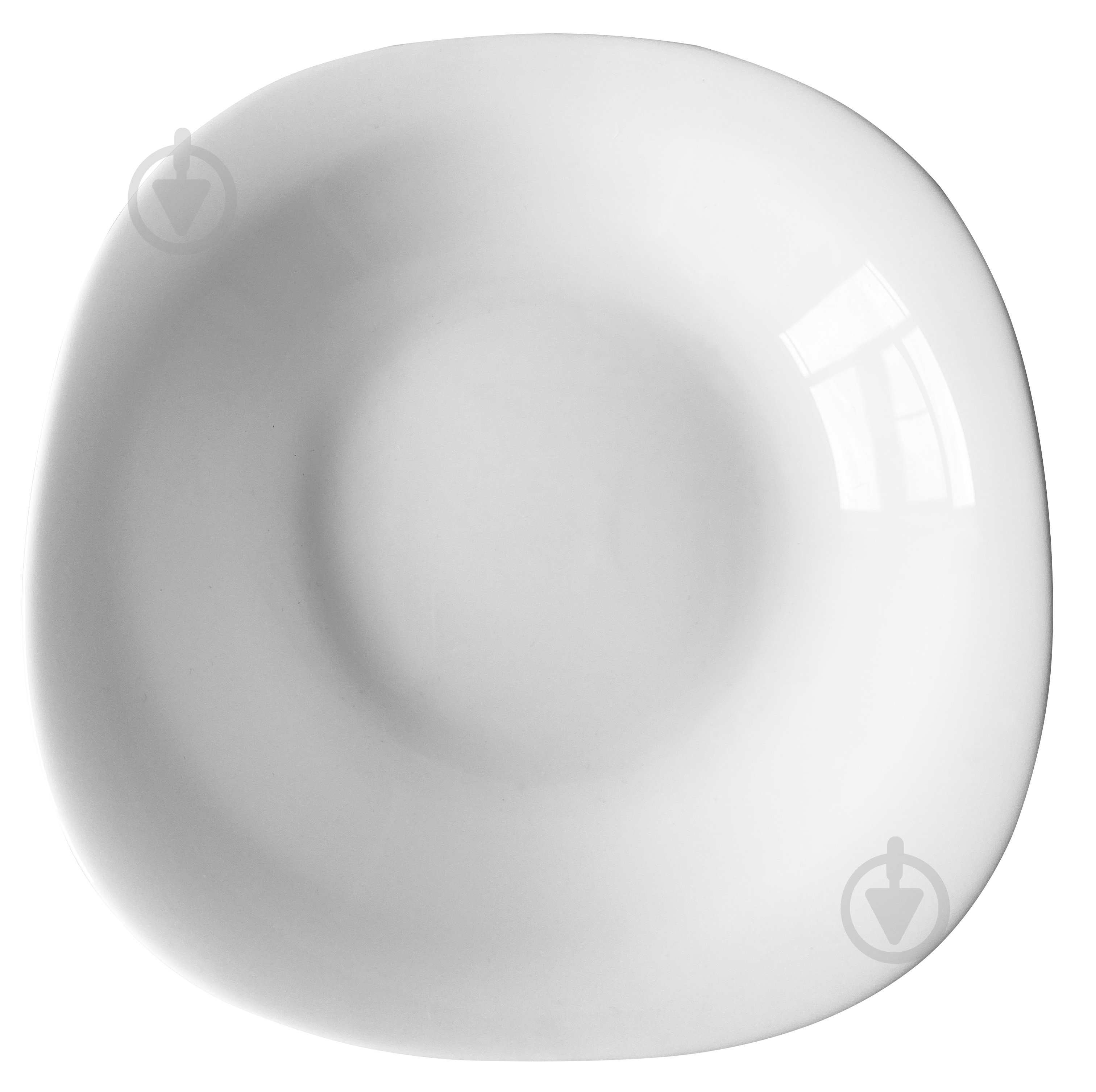 Тарелка для супа Vittora Blanco Square 23 см - фото 1