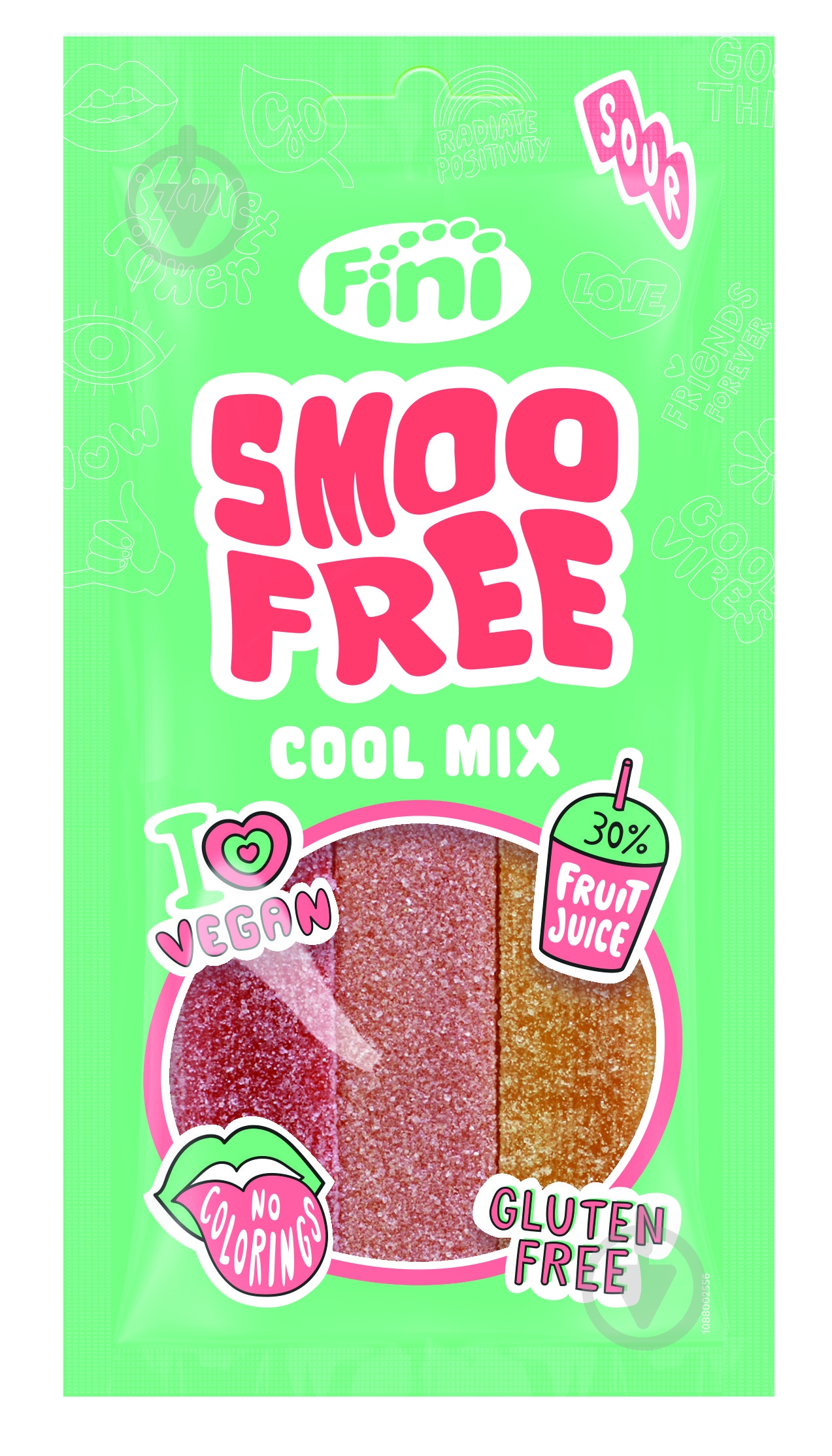 Конфеты жевательные Fini Smoofree Куул микс 70 г - фото 1