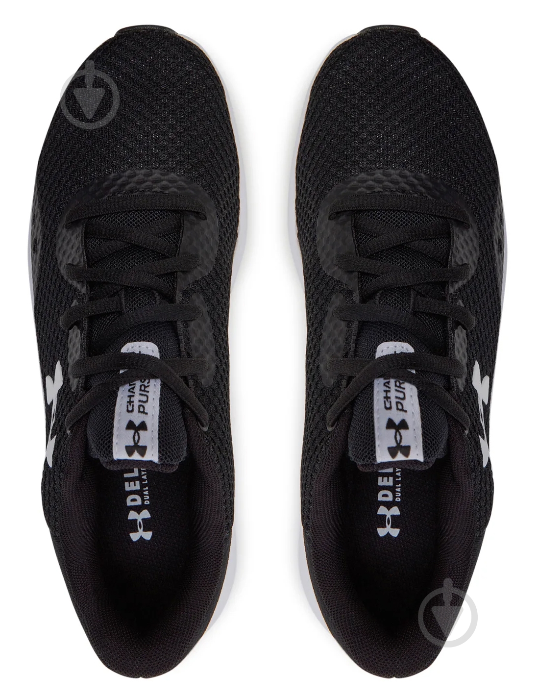 Кроссовки мужские Under Armour CHARGED PURSUIT 3 3024878-001 р.42,5 черные - фото 4
